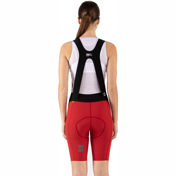 Soomom Women's All-Round Lightweight Bib Short - Ruby