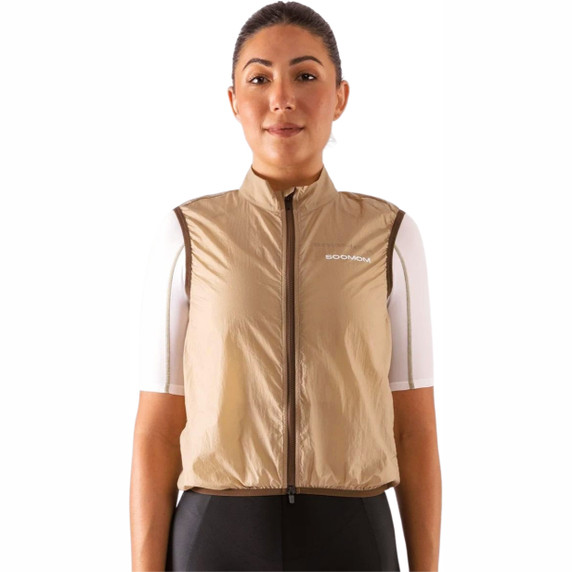 Soomom Women's Base Wind Gilet - Clay