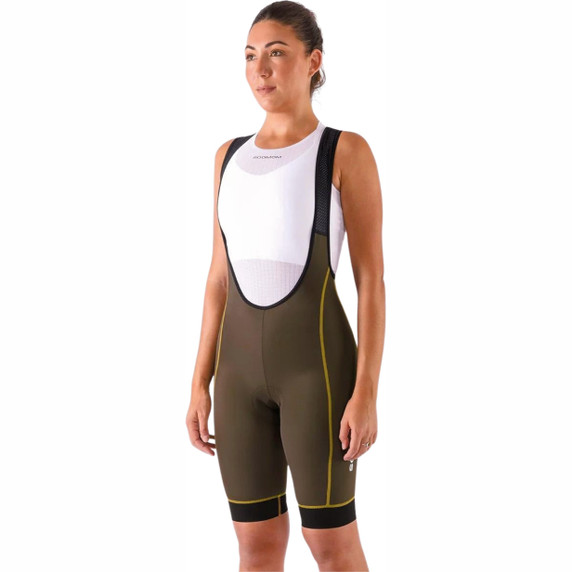 Soomom Womens Base Bib Shorts - Ash