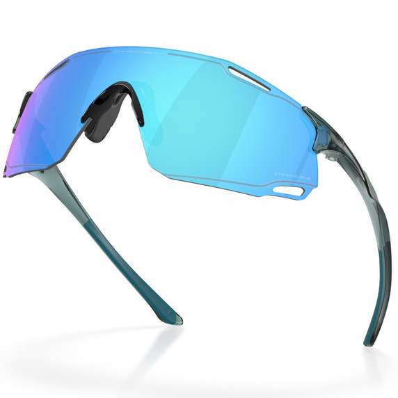 Oakley Cybr Dyno Crystal Black W/ Prizm Sapphire Lens
