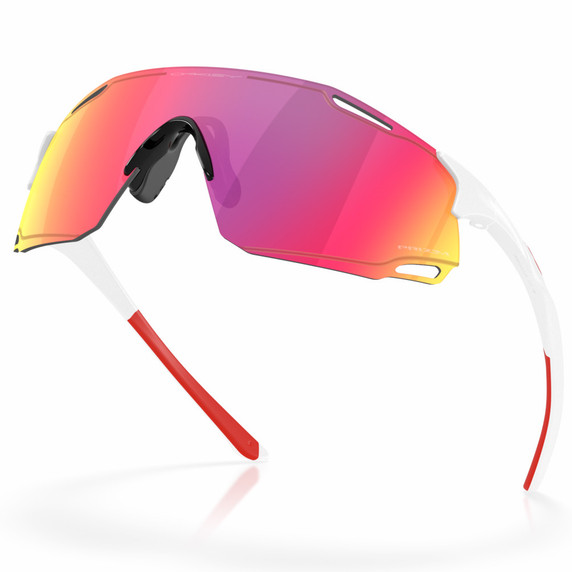 Oakley Cybr Dyno White W/ Prizm Road Lens
