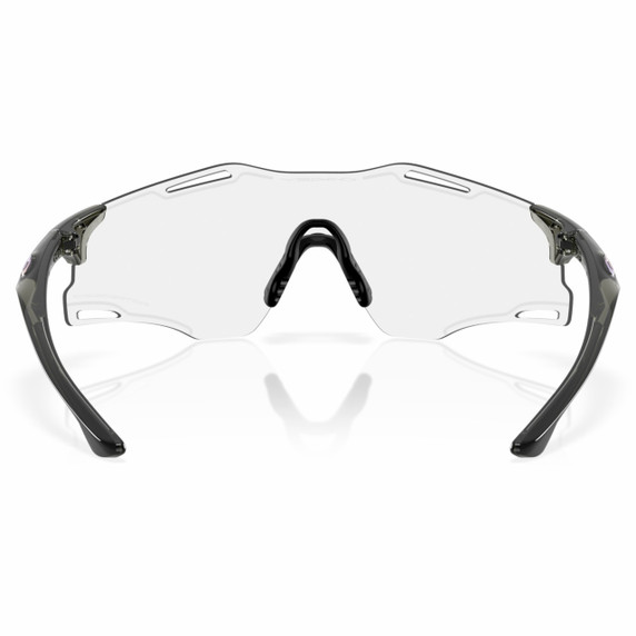 Oakley Cybr Zero Black W/ Clear To Black Iridium Photochromic Lens