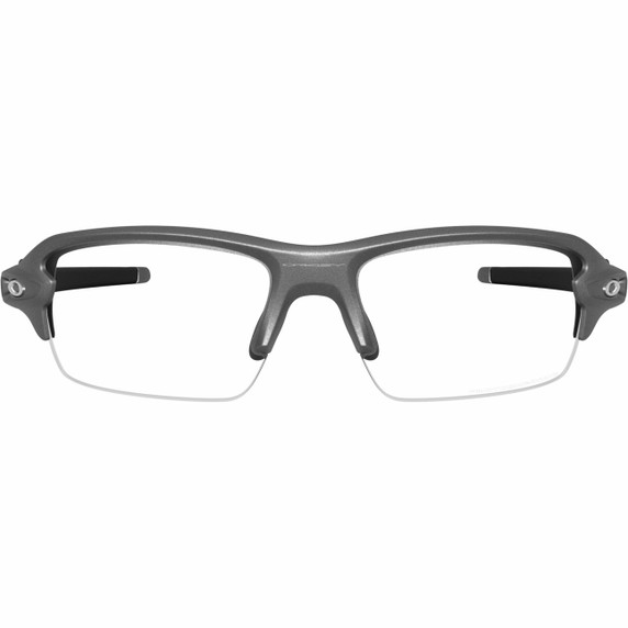 Oakley Flak 2.0 S Steel Grey W/ Clear To Black Iridium Photochromic Lens