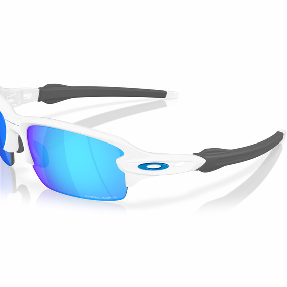 Oakley Flak 2.0 S White W/ Prizm Sapphire Lens