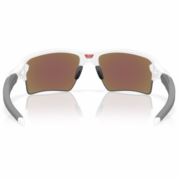 Oakley Flak 2.0 XXL White W/ Prizm Sapphire Lens