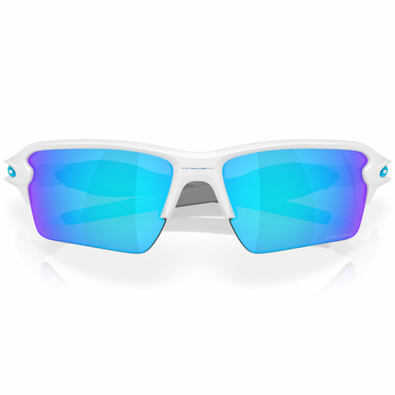 Oakley Flak 2.0 XXL White W/ Prizm Sapphire Lens