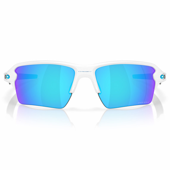 Oakley Flak 2.0 XXL White W/ Prizm Sapphire Lens