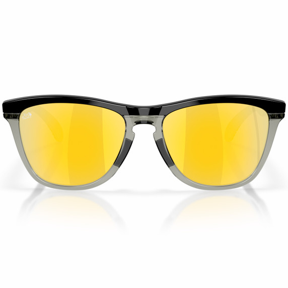 Oakley Frogskins Range Black W/ Prizm 24K Polarized Lens Tour De France Collection