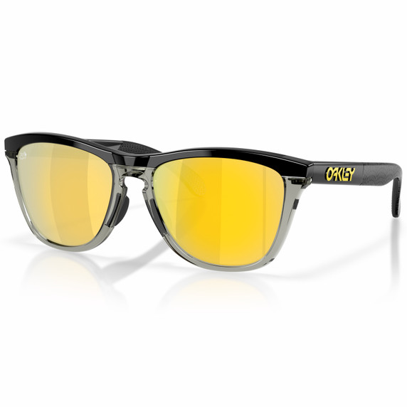Oakley Frogskins Range Black W/ Prizm 24K Polarized Lens Tour De France Collection