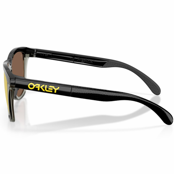 Oakley Frogskins Range Black W/ Prizm 24K Polarized Lens Tour De France Collection
