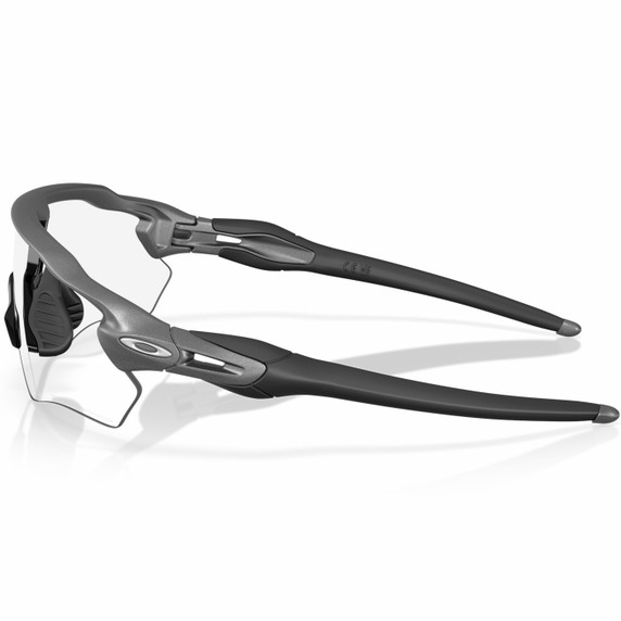Oakley Radar EV S Path Steel Grey W/ Clear To Black Iridium Photochromic Lens