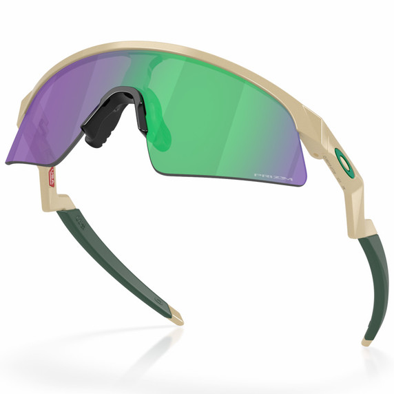 Oakley Resistor Sweep Youth Fit Brown W/ Prizm Jade Lens