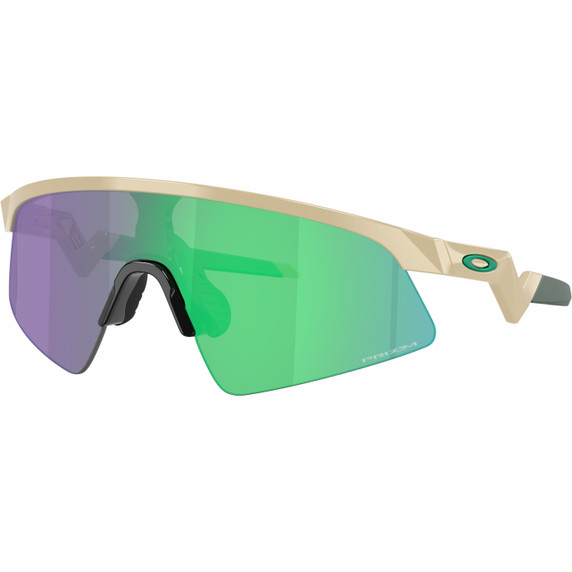 Oakley Resistor Sweep Youth Fit Brown W/ Prizm Jade Lens