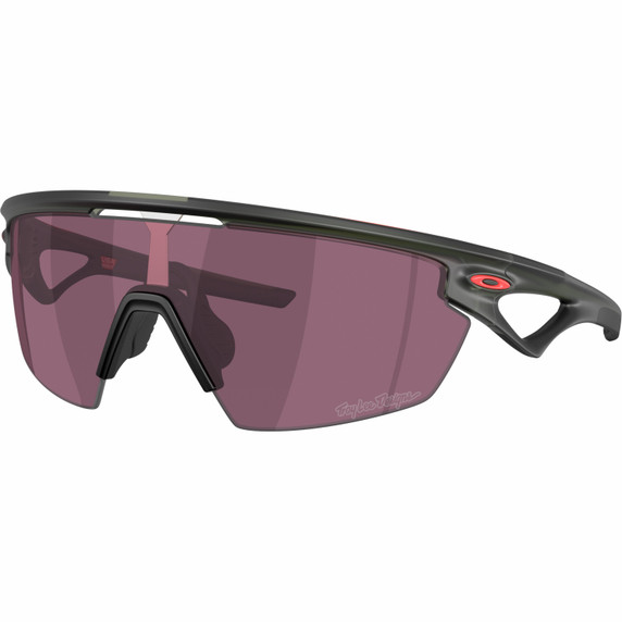 Oakley Sphaera Matte Green W/ Prizm Road Black Lens Troy Lee Designs Collection
