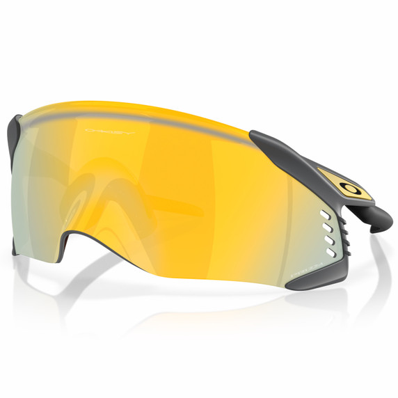 Oakley Velo Kato Matte Grey W/ Prizm 24K Lens