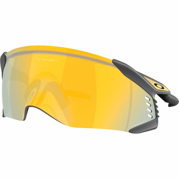 Oakley Velo Kato Matte Grey W/ Prizm 24K Lens