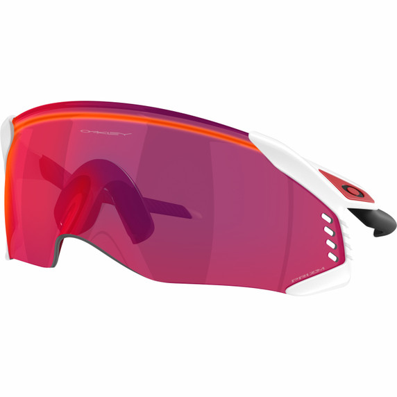 Oakley Velo Kato Matte White W/ Prizm Road Lens