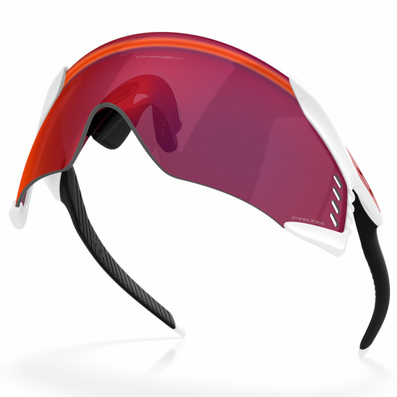 Oakley Velo Kato Matte White W/ Prizm Road Lens