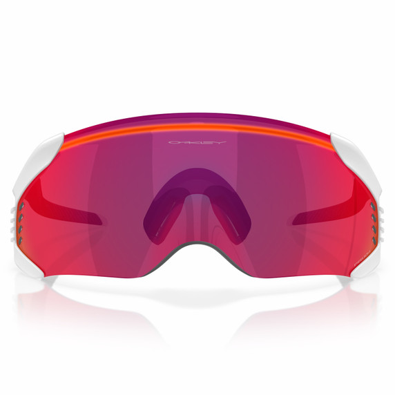 Oakley Velo Kato Matte White W/ Prizm Road Lens