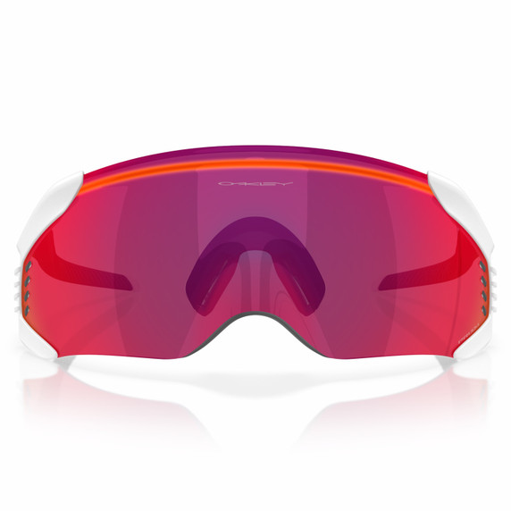 Oakley Velo Kato Matte White W/ Prizm Road Lens