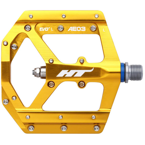 HT Components AE03 Pedals (Alloy / CNC CRMO) - Gold