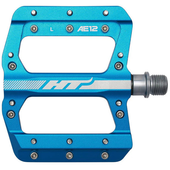 HT Components AE12 Pedals (Alloy / CNC CRMO) - Marine Blue