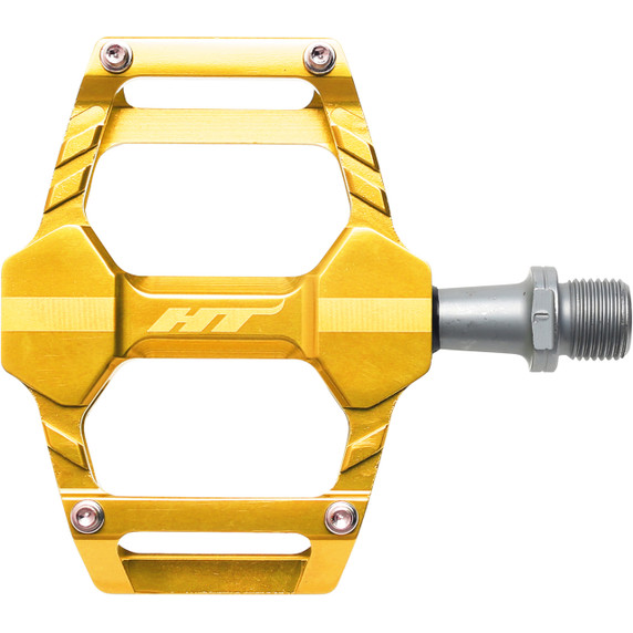 HT Components AR06 Pedals (Alloy / CNC CRMO) - Gold