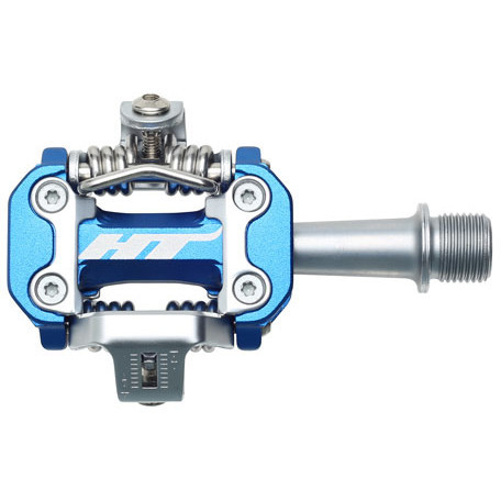 HT Components M2 Pedals (Alloy / CNC CRMO) - Marine Blue