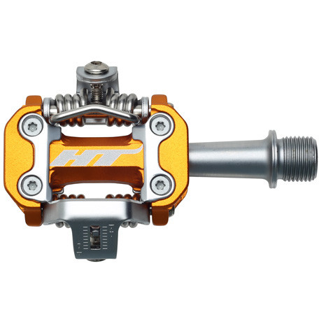 HT Components M2 Pedals (Alloy / CNC CRMO) - Orange