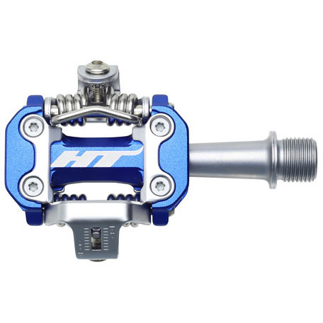 HT Components M2 Pedals (Alloy / CNC CRMO) - Royal Blue