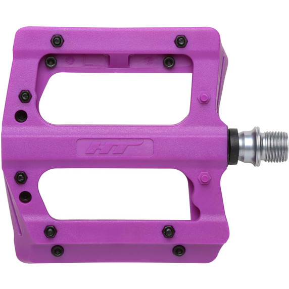 HT Components PA12A Pedals (Nylon / CNC CRMO) - Purple