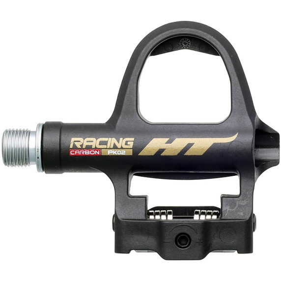 HT Components PK02 Pedals (Inj Carbon Comp / CNC CRMO) - Black