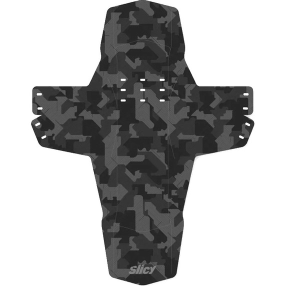 Slicy MTB Front Long Mudguard Digital Camo