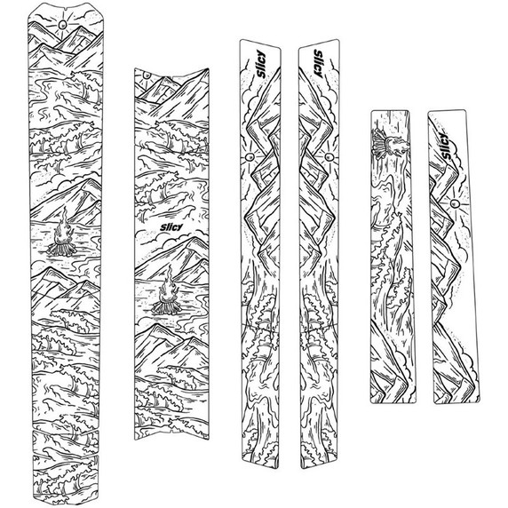 Slicy Sublimistick Bike Protection Gloss Dreamland
