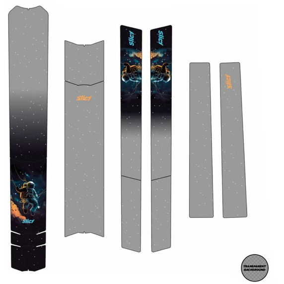 Slicy Sublimistick Bike Protection Matt Space