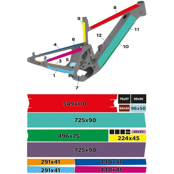 Slicy Sublimistick eBike Glossy