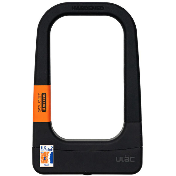 Ulac Soloist Pro U-Lock Black/Org