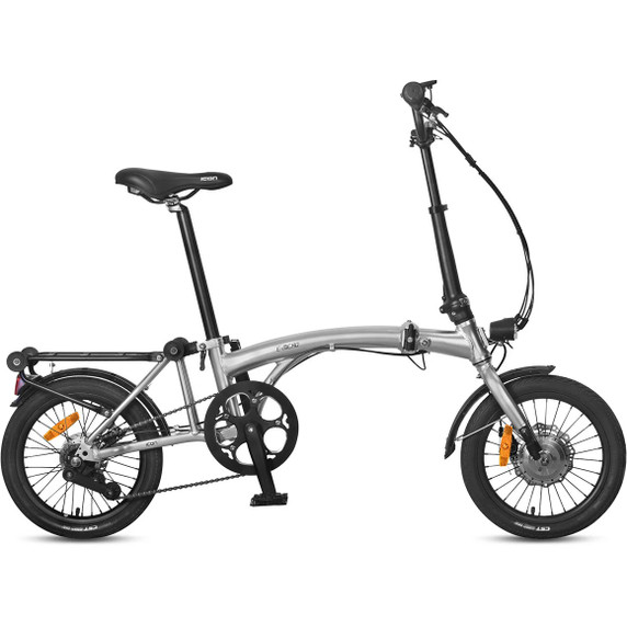 XDS E-Micro 16" Folding Electric Bike Silver