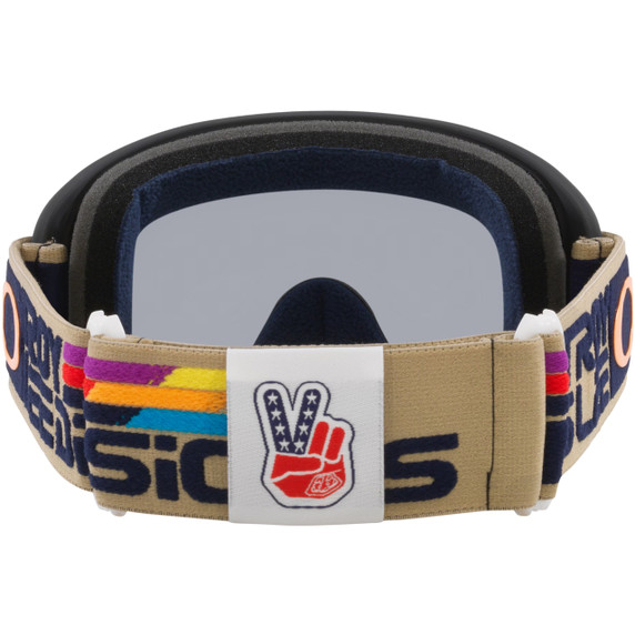 Oakley O Frame 2.0 PRO MTB Goggles Troy Lee Designs Futuro W/Light Grey Lens