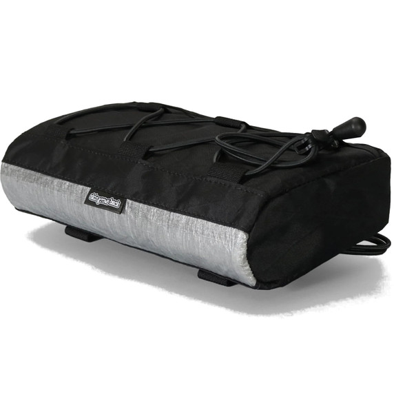 skingrowsback Glove Box Handlebar Bag Organiser - Black/Silver