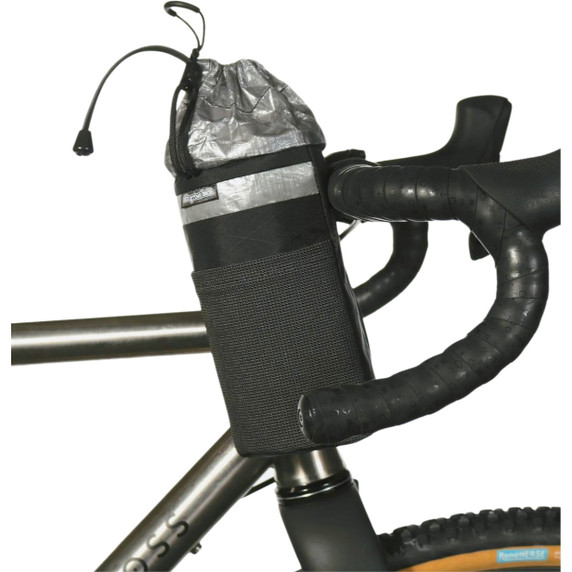 skingrowsback Sector Racing Stem Feed Bag - Black/Silver