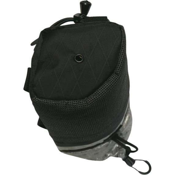 skingrowsback Sector Racing Stem Feed Bag - Black/Silver