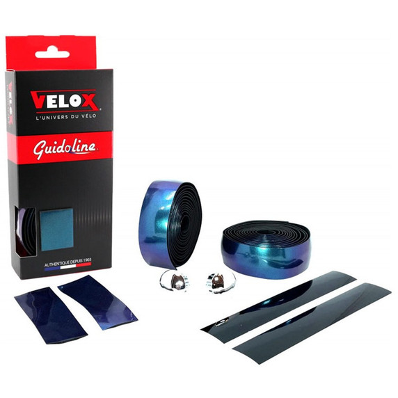 Velox Bar Tape Guidoline Non-Slip 2.5mm Glitter Cameleon Violet