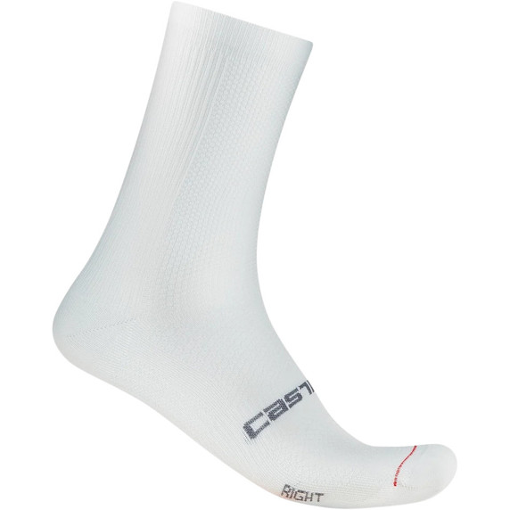 Castelli Espresso 18 Socks White