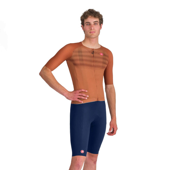 Castelli Free Aero Race S Bibshort Belgian Blue