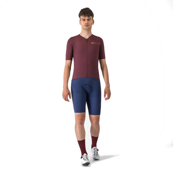 Castelli Premio Evo Jersey Deep Bordeaux