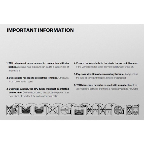 Continental TPU Tube 700x40/60c 60mm Presta