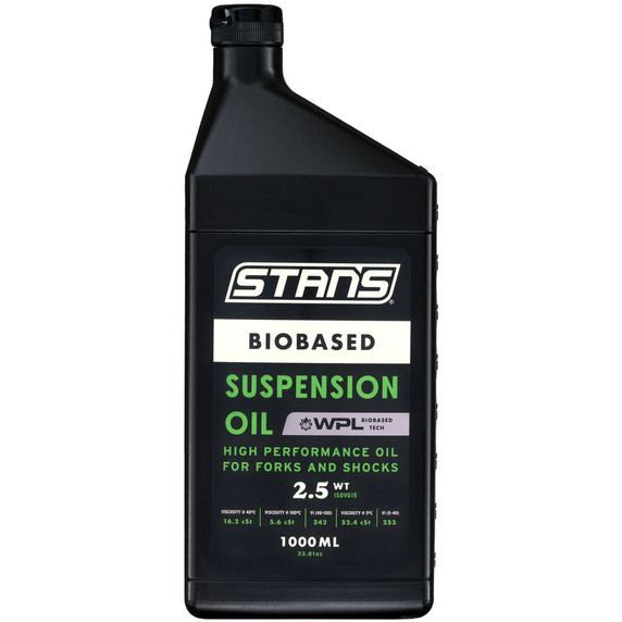 Stans No Tubes Biobased Suspension Oil 2.5WT 1L