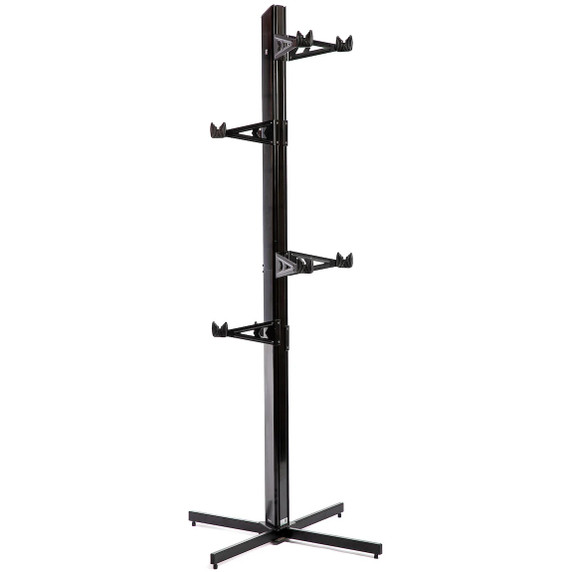 Feedback Velo Cache 4 Bike Column Storage Rack Expansion Kit Black