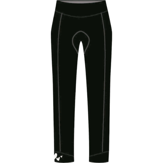 Birds on Bikes Traveller Womens Padded Tights Black